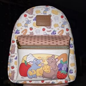 Brand New! Loungefly Pixar Ratatouille Mini Backpack